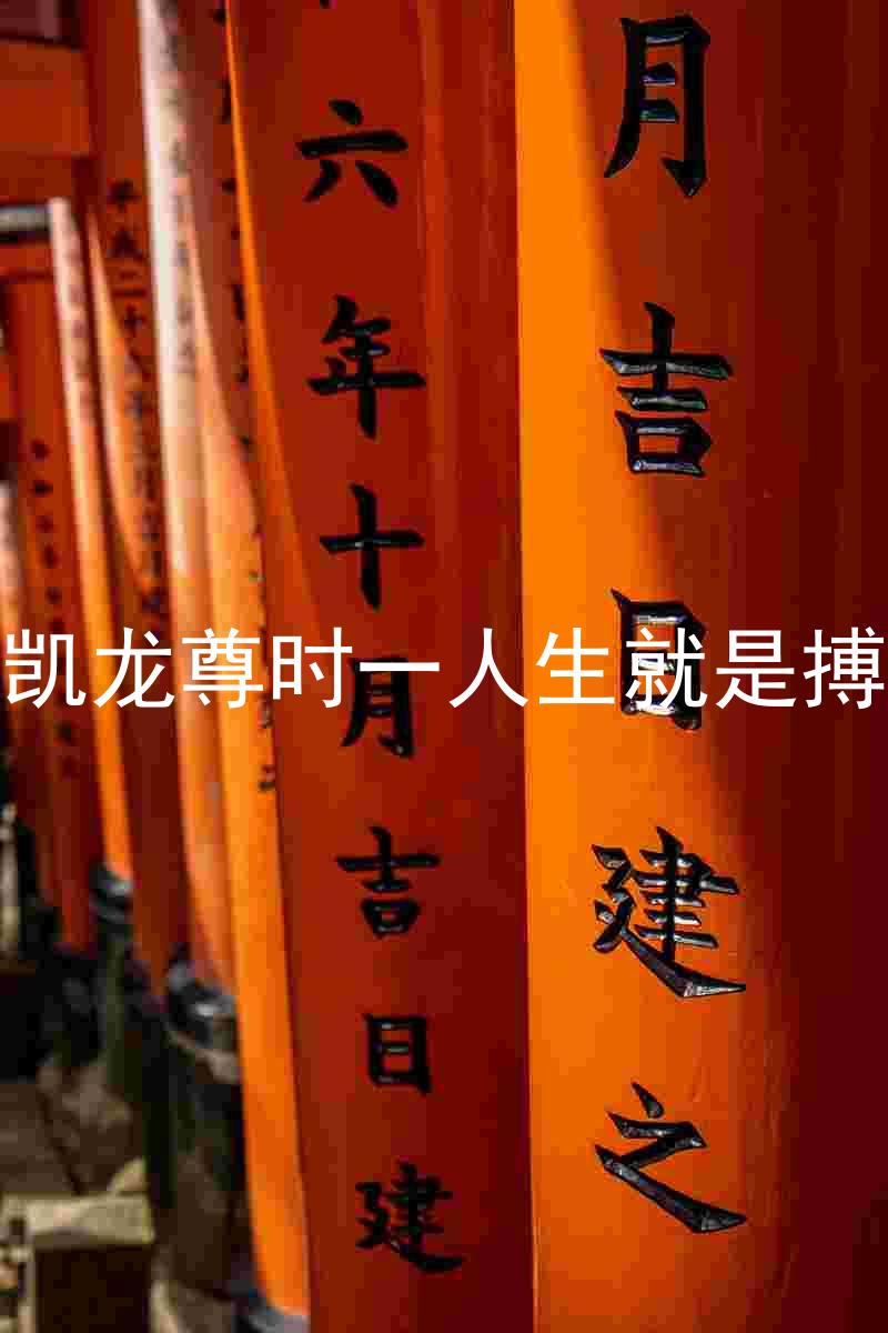 凯龙尊时一人生就是搏